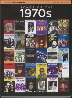 Songs of the 1970s : piano, vocal, guitar