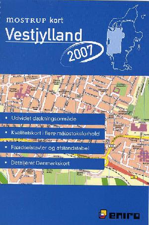 Mostrup kort Vestjylland. 2007 (7. udgave)