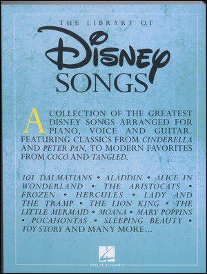 The library of Disney songs
