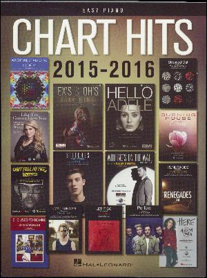 Chart hits 2015-2016 : \easy piano\