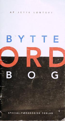 Bytte ord bog