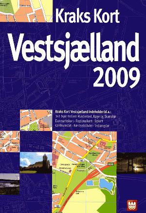 Kraks kort Vestsjælland. 2009 (9. udgave)