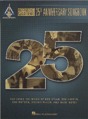 Acoustic guitar 25th anniversary songbook