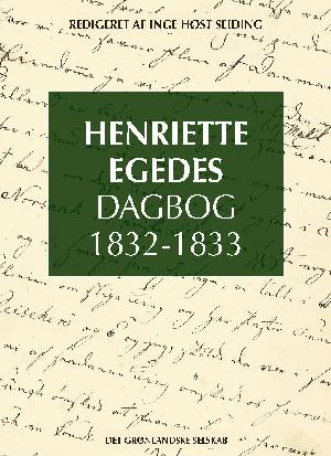 Henriette Egedes dagbog 1832-1833