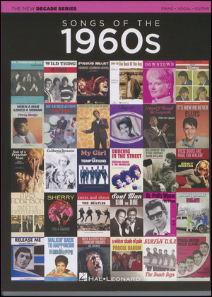 Songs of the 1960s : piano, vocal, guitar