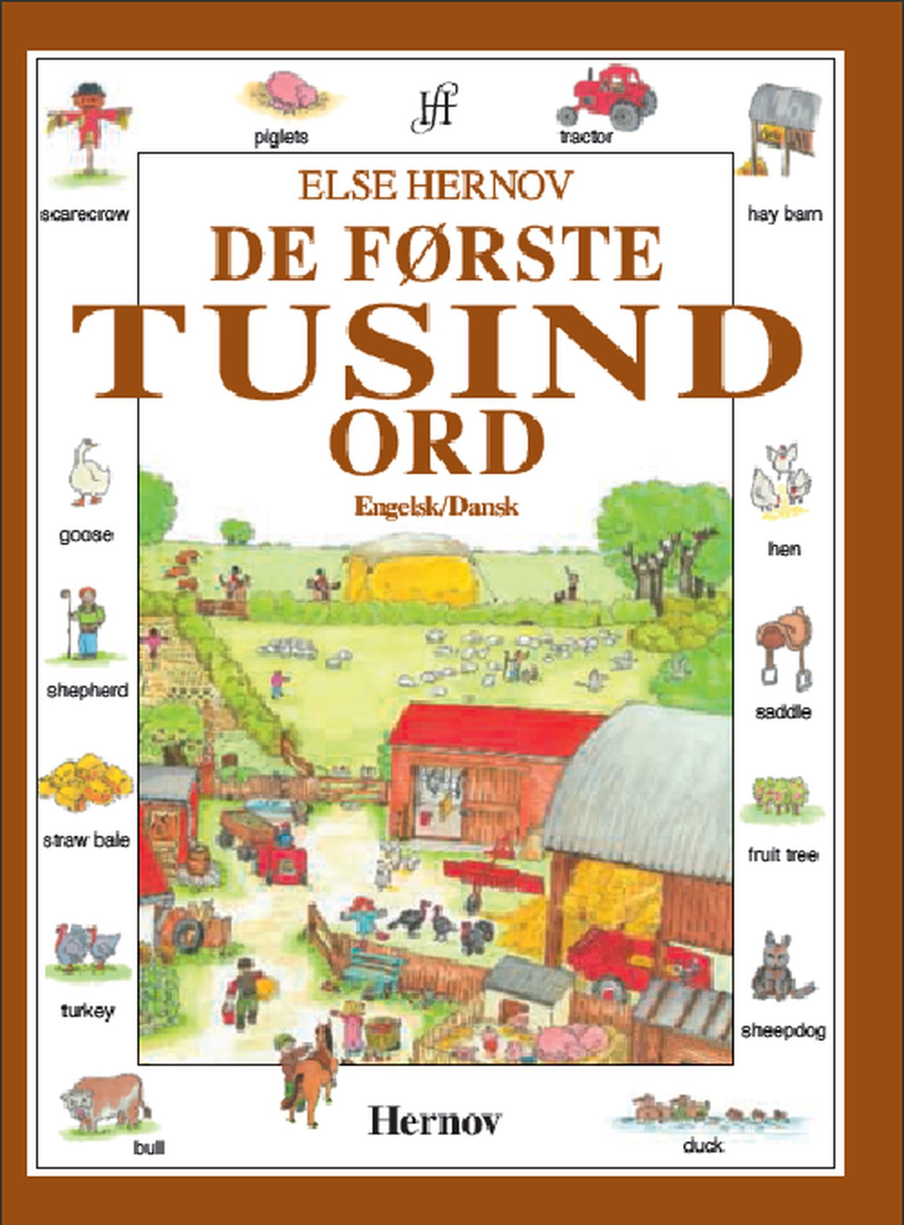 De første tusind ord - engelsk/dansk