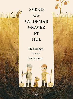 Svend og Valdemar graver et hul