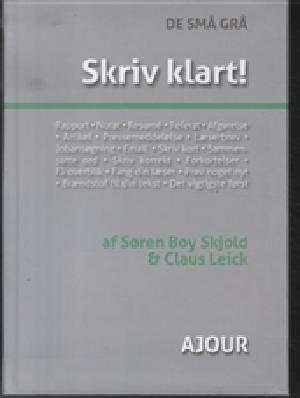 Skriv klart!