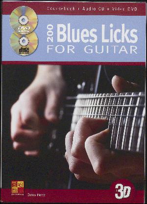 200 blues licks for guitar in 3D