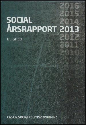 Social årsrapport. Årgang 2013