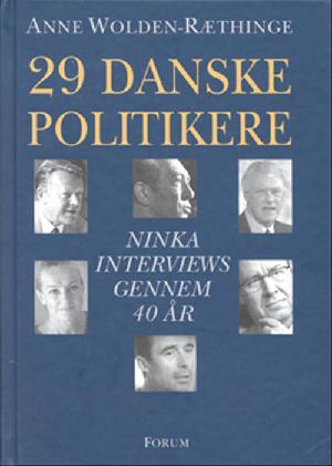 29 danske politikere : Ninka-interviews gennem 40 år. Mappe 2 (kassette 7-10)