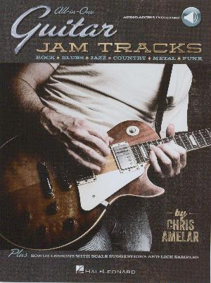 All in one guitar jam tracks : rock, blues, jazz, country, metal, funk