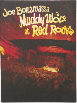 Muddy wolf at Red Rocks