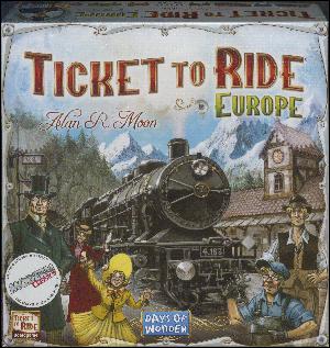 Ticket to ride - Europe (Dansk udgave)