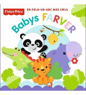 Babys farver : en fold-ud-bog med spejl