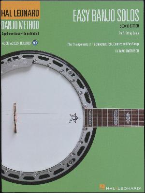 Easy banjo solos: rrangements ... by Mac Robertson