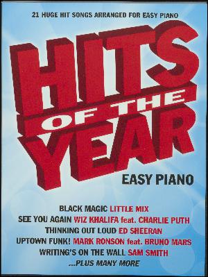 Hits of the year : \easy piano\