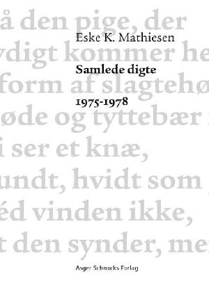 Samlede digte. Bind 1 : 1975-1978