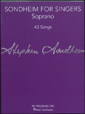 Sondheim for singers - soprano : 43 songs