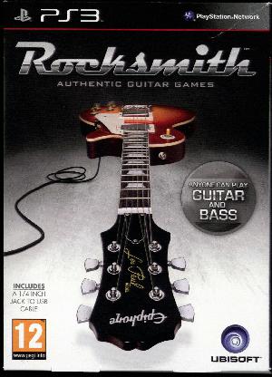 Rocksmith : authentic guitar games