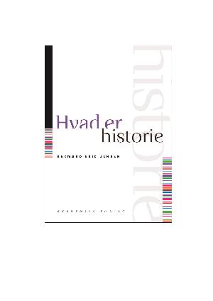 Hvad er historie