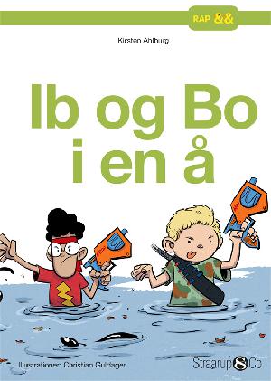 Ib og Bo i en å