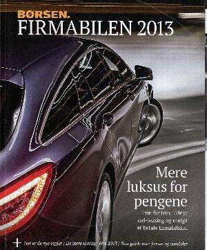 Firmabilen. Årgang 2013