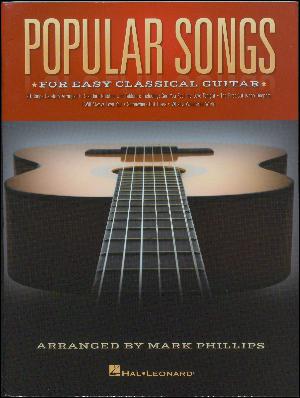 Popular songs : for \easy classical guitar\