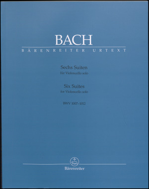 Sechs Suiten für Violoncello solo : BWV 1007-1012