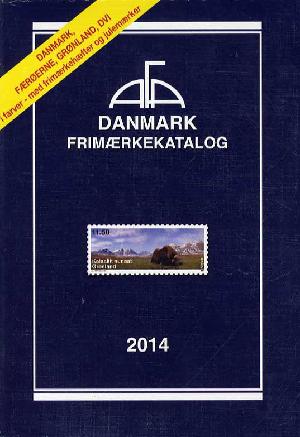 AFA Danmark, Færøerne, Grønland, Dansk Vestindien frimærkekatalog. Årgang 2014