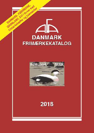 AFA Danmark, Færøerne, Grønland, Dansk Vestindien frimærkekatalog. Årgang 2018