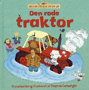 Den røde traktor : en puslespilsbog