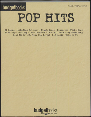 Pop hits : \piano, vocal, guitar\