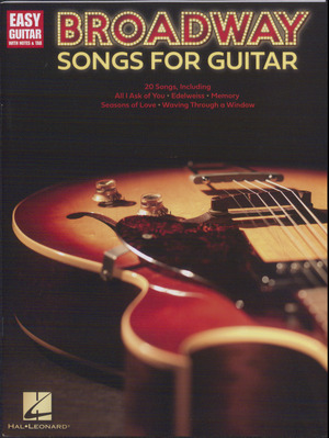 Broadway songs for guitar
