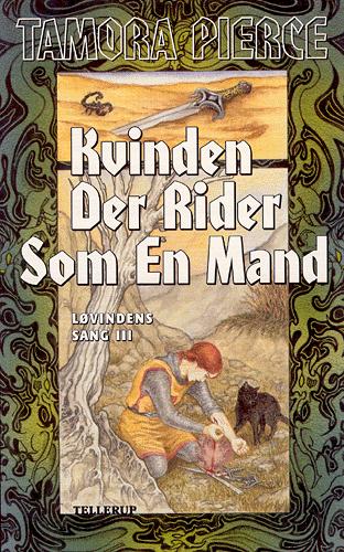 Kvinden der rider som en mand