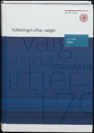 Folketinget efter valget. Årgang 2015 : 18. juni 2015