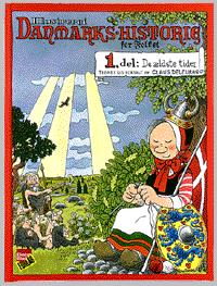 Illustreret Danmarks-historie for folket. Bind 1 : De ældste tider : fra verdens skabelse og til og med jægerstenalderen