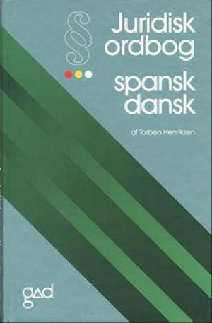 Juridisk ordbog spansk-dansk