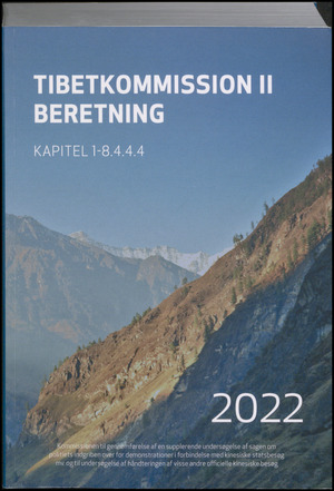 Tibetkommission II - beretning. Bind 1 : Kapitel 1-8.4.4.4