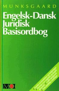 Engelsk-dansk juridisk basisordbog