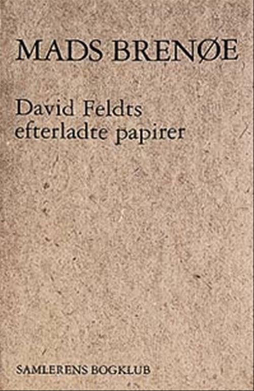David Feldts efterladte papirer