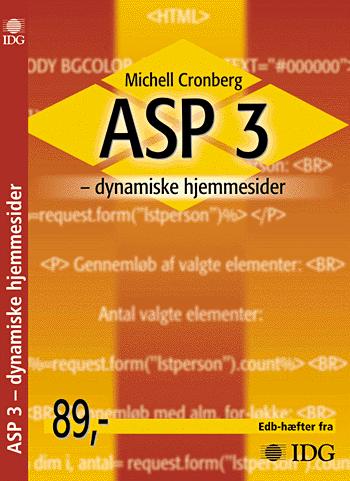 ASP 3 : dynamiske hjemmesider