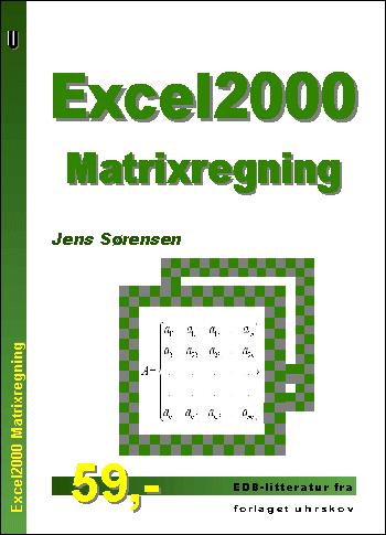 Excel2000 - matrixregning