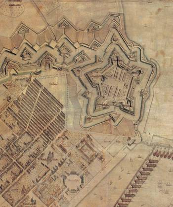 Geddes eleverede kort over København 1761