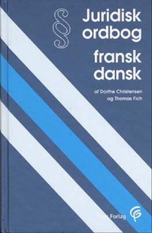 Juridisk ordbog fransk-dansk