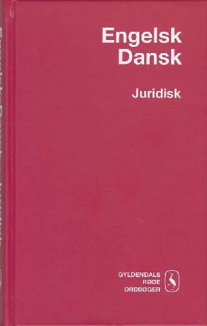 Engelsk-Dansk juridisk ordbog