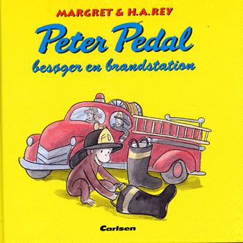 Peter Pedal besøger en brandstation