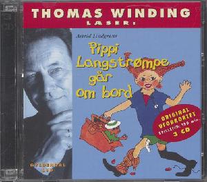 Thomas Winding læser Pippi Langstrømpe går om bord