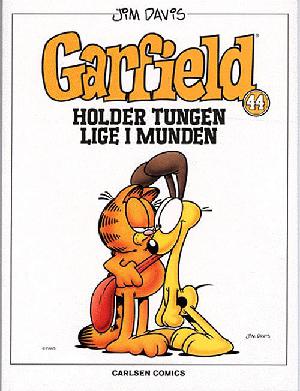 Garfield holder tungen lige i munden