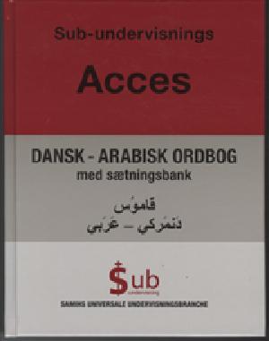Sub-undervisnings Acces dansk-arabisk ordbog med sætningsbank